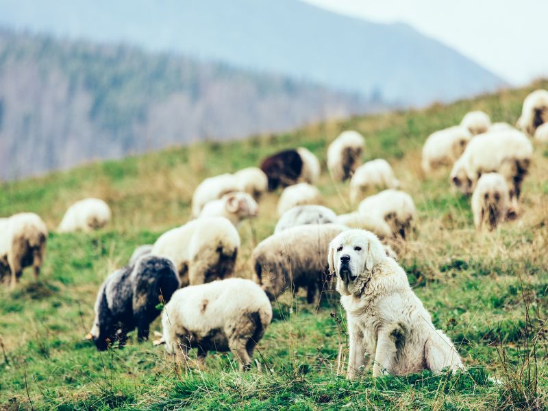 Il cane da pastore difende il gregge: come evitare di essere attaccati